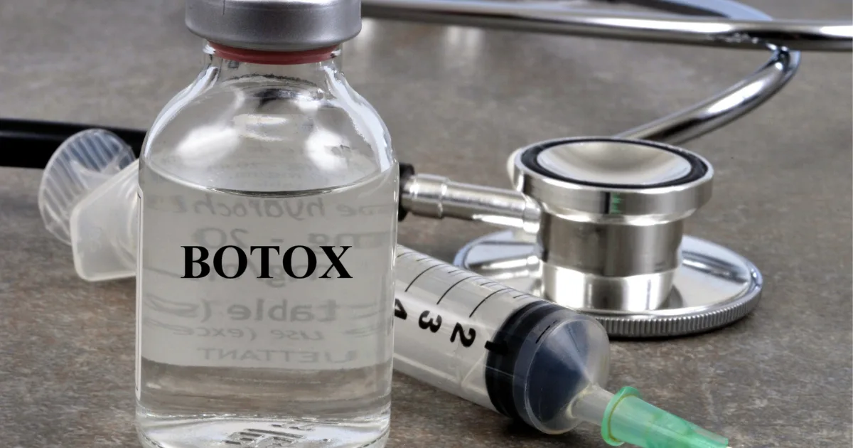 Vial and syringe representing Botox treatment timeline in medical therapy